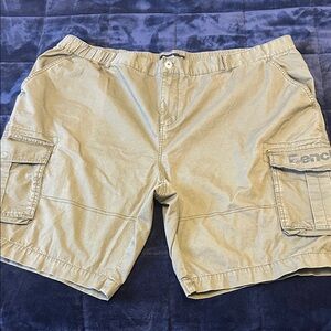Bench Beige Cargo Shorts for Men